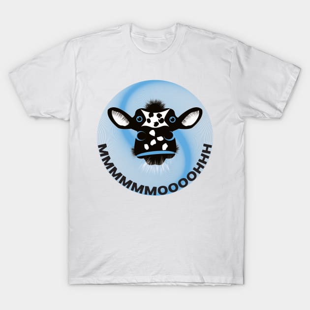 Screaming Cow T-Shirt by Stecra